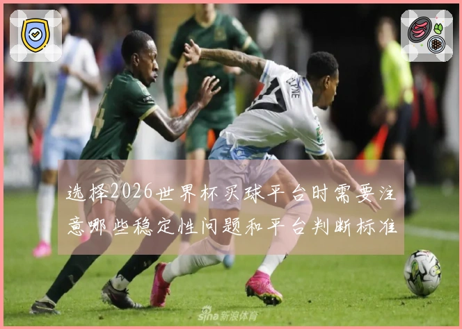 选择2026世界杯买球平台时需要注意哪些稳定性问题和平台判断标准